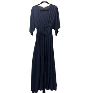 knee length dresses for ladies Baltic Born Womens Lynlee Metallic Maxi Dress | Topaz main image 0